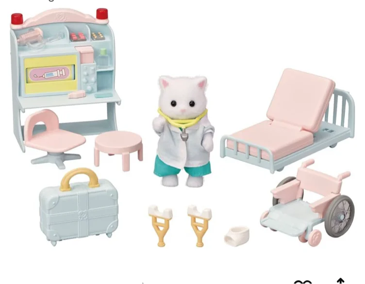 calico critters village doctor starter set