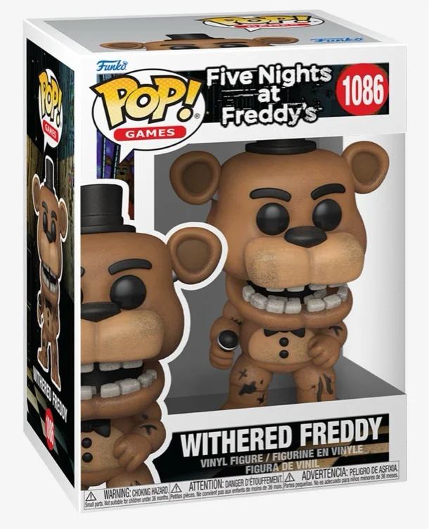 Withered Freddy funko pop