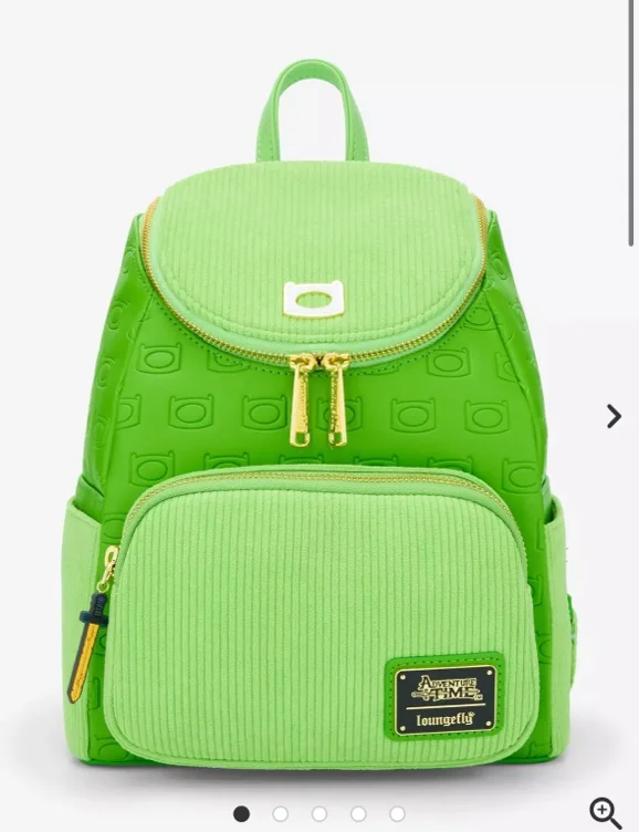 Loungefly Adventure Time Finn Green Mini Backpack | Hot Topic