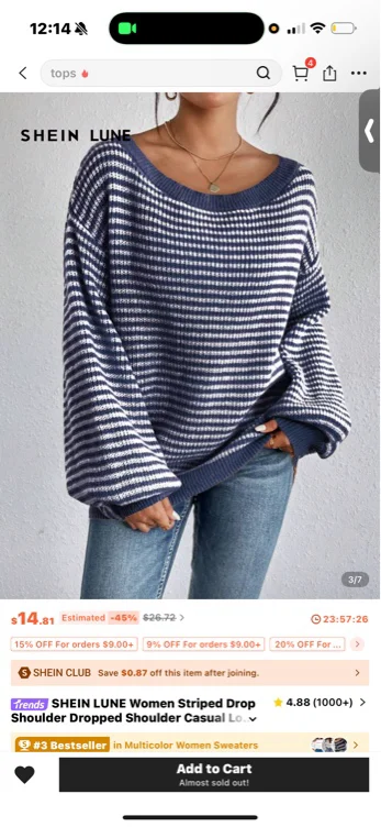 Shein sweater 