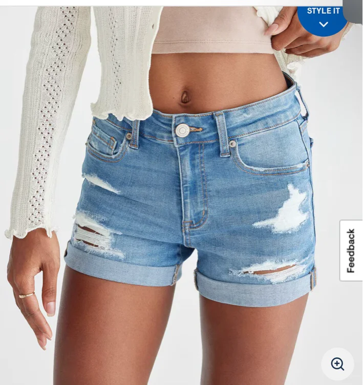 jean shorts 