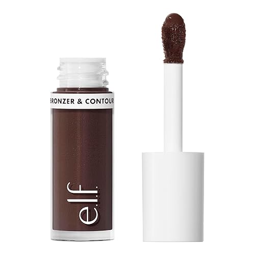 e.l.f. Camo Liquid Bronzer & Contour, Silky Highly Pigmented Formula, Creates a Long-Lasting Bronzed Glow & Natural Look, Vegan & Cruelty-Free, 10 Rich - 10 Rich