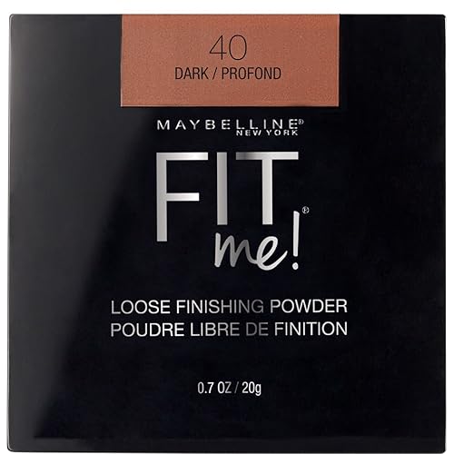 Maybelline New York Fit Me Loose Finishing Powder, Dark, 0.7 Oz - Dark