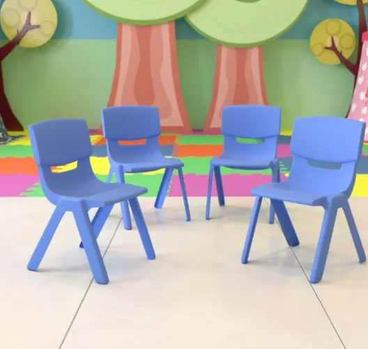 Set of 4 Blue Chairs - Walmart