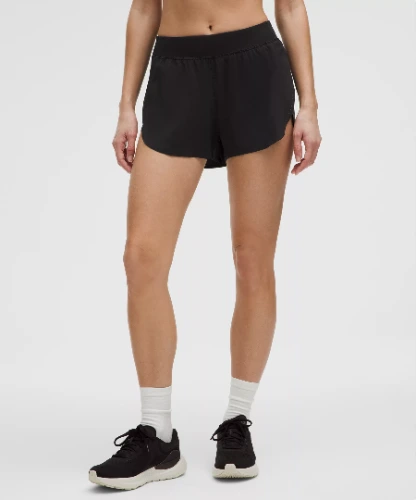 Fast and Free High-Rise Classic-Fit Split Short 3"