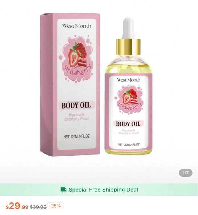 Body oil 