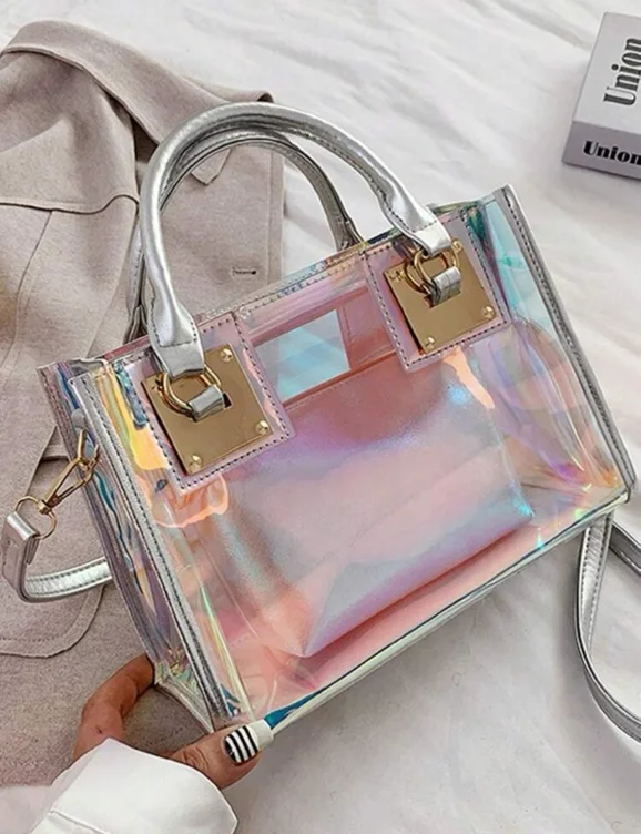 SHEIN mini holo handbag 
