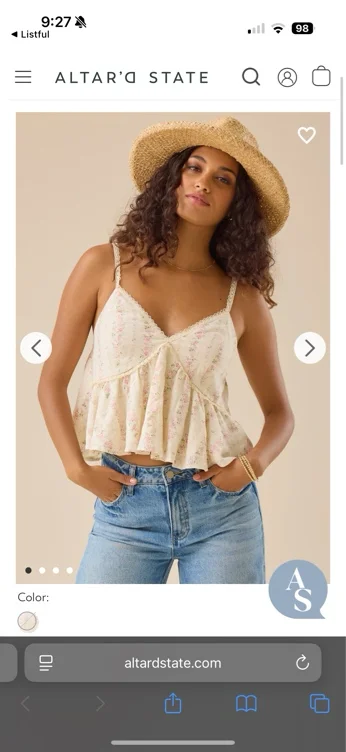 babydoll tank
