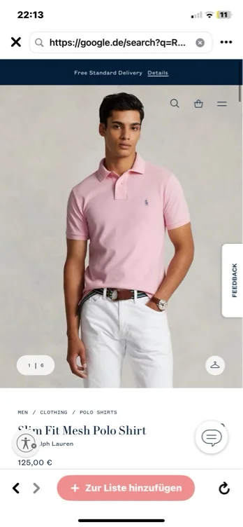 Slim-Fit Poloshirt aus Piqué