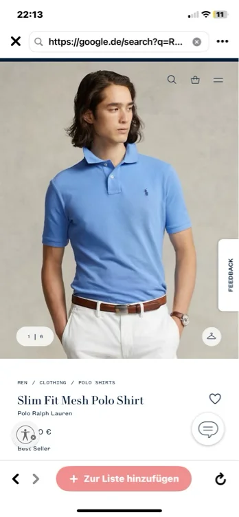 Slim-Fit Poloshirt aus Piqué