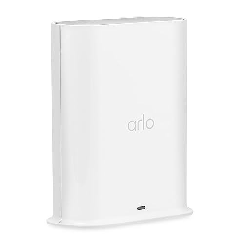 Home security Arlo Pro SmartHub - Arlo Certified Accessory - Connects Arlo Cameras to Wi-Fi, Works with Arlo Ultra 2, Ultra, Pro 5S 2K, Pro 4, Floodlight, Essential (Gen 1) & Video Doorbell Cameras - VMB4540 - Pro SmartHub