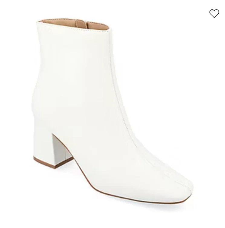 Journee Collection Womens Haylinn Block Heel Booties