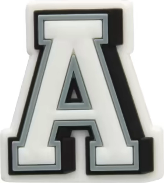 Letter A Croc charm