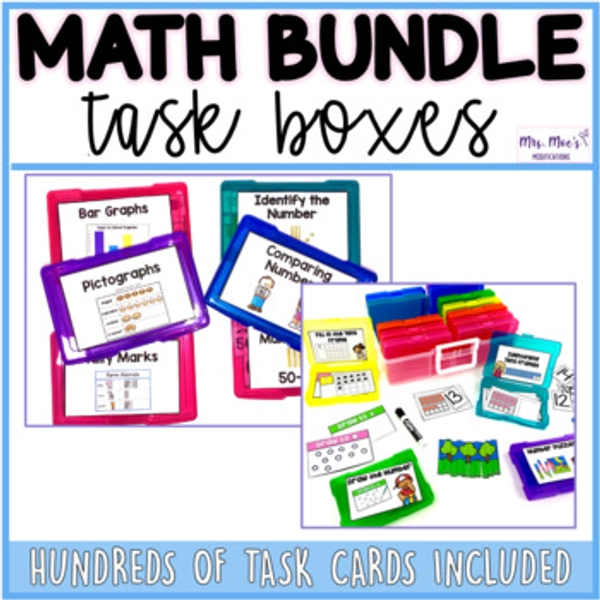 MATH Task Box BUNDLE