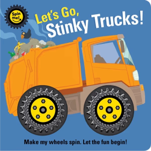 KMART Spin Me!: Let's Go, Stinky Trucks! - Book