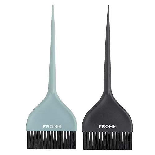 Fromm Color Studio 2-7/8" Firm Color Brushes for Hair Stylist with Blunt Tips for All Over Color, Highlights, Balayage, and Root Touch Ups, 2 Pack - 2 7/8”