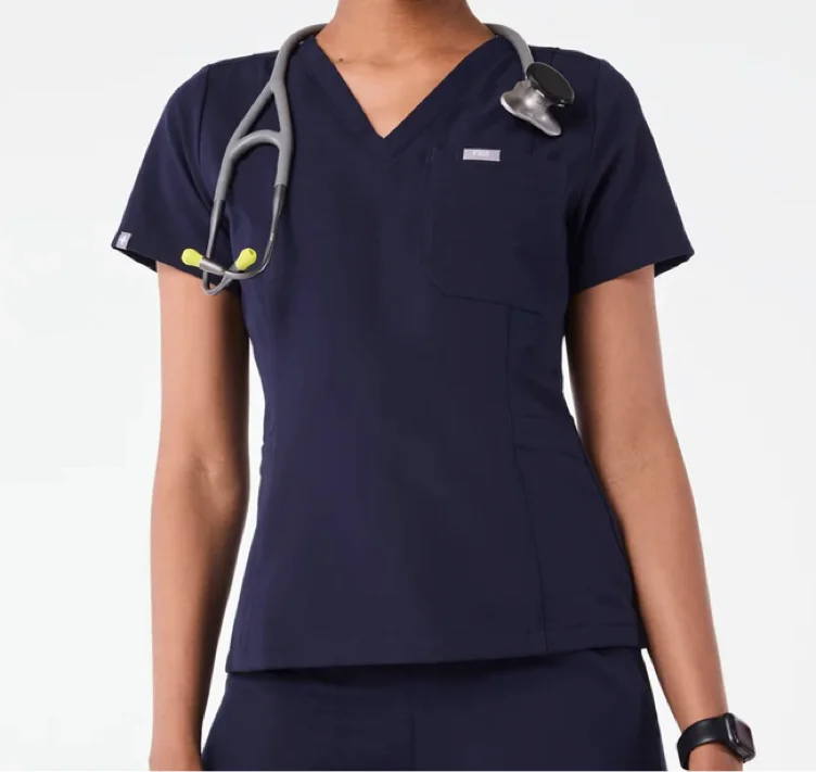 FIGS | Tulsa Scrub Top | Navy