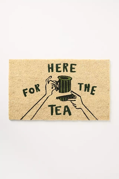 Jordan Nickson Tea Printed Coir Doormat