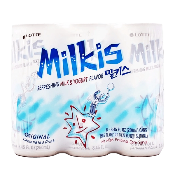 Milkis Original 8.45 fl.oz(250ml) 6 Cans