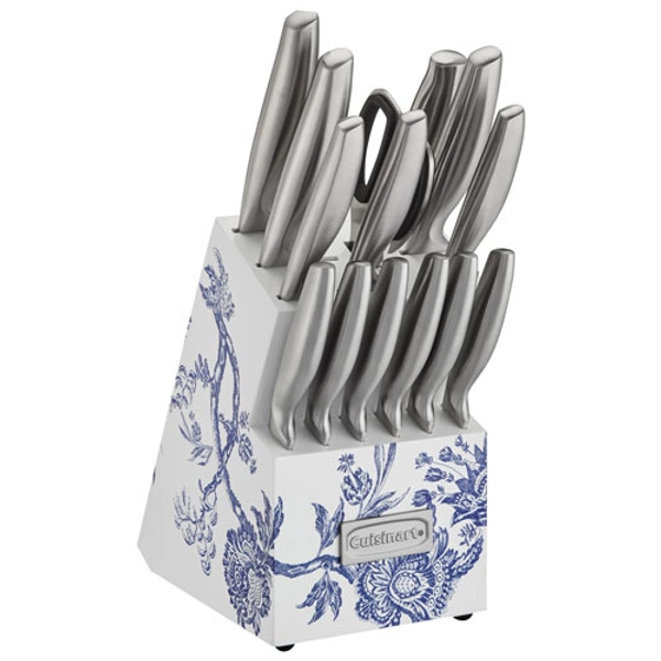 Cuisinart Caskata German Steel 15-Piece Knife Block Set (C77SS-15PKCAC) | Best Buy Canada