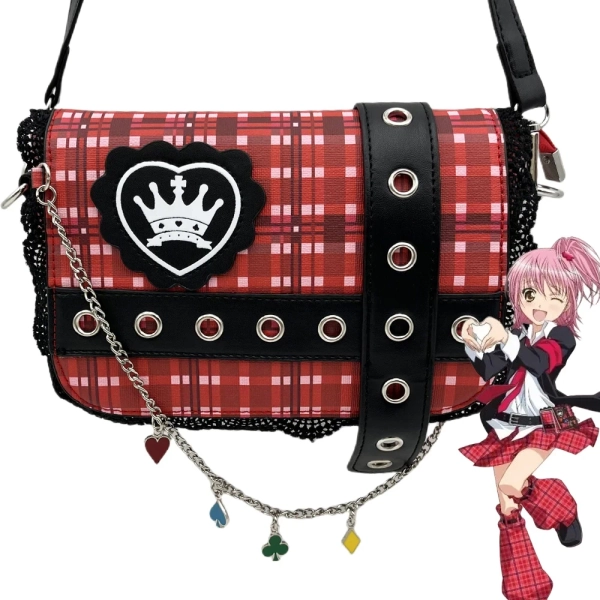 Anime Hinamori Amu Crossbody Bag Cosplay Waistpack Girl JK Uniform Messenger Shoulder Bag Student Handbag Gift - AliExpress 200000532