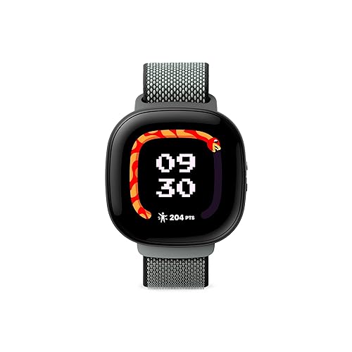 Fitbit Google Ace LTE - Kids Smartwatch with Call, Message, GPS, and Activity-Based Games, Ace Pass Data Plan Required - Mild - Strange Arcade - Mild Strange Arcade