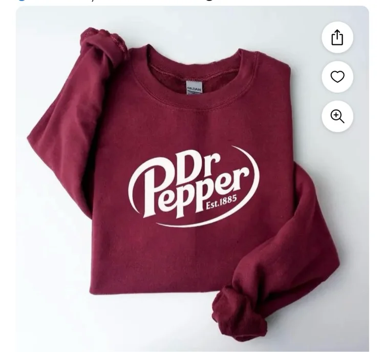 Dr Pepper crew neck 