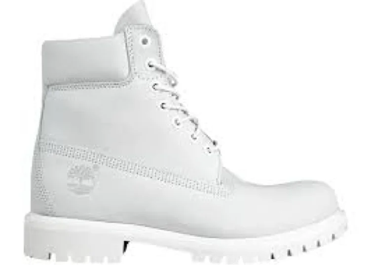 Timberland 6" Premium Boot Ghost White