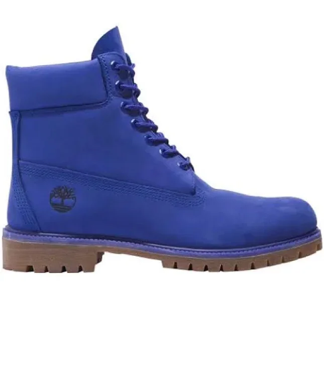 Timberland 6" Premium Waterproof Boot 50th Anniversary Bright Blue