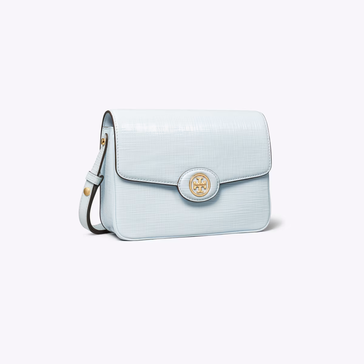 Robinson Crosshatched Convertible Shoulder Bag in blue, size OS