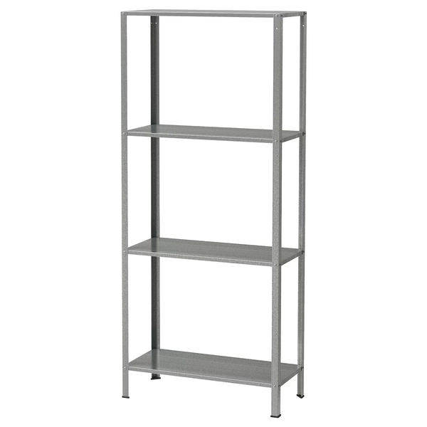 HYLLIS shelf unit, indoor/outdoor, 60x27x140 cm (235/8x105/8x551/8") - IKEA CA