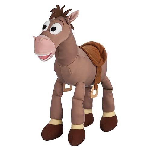 DISNEY STORE Official Toy Story Plush, Bullseye, Iconic Cuddly Toy Character with Embroidered Eyes and Soft Plush Features, Suitable for All Ages - Bullseye