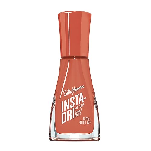 Sally Hansen Insta-Dri Nail Polish - Catch Me If You Clam, 0.31 fl oz (Pack of 1) - Catch me if you clam - 0.31 Fl Oz (Pack of 1)