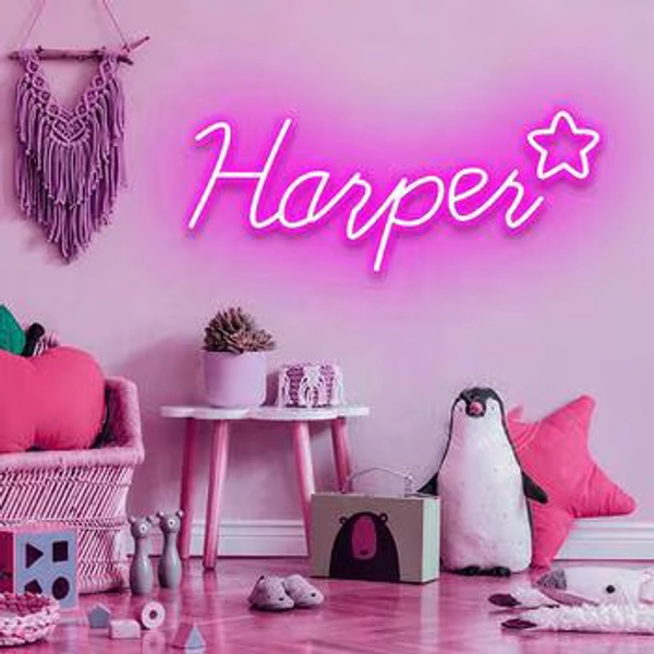 Custom Neon Name Sign