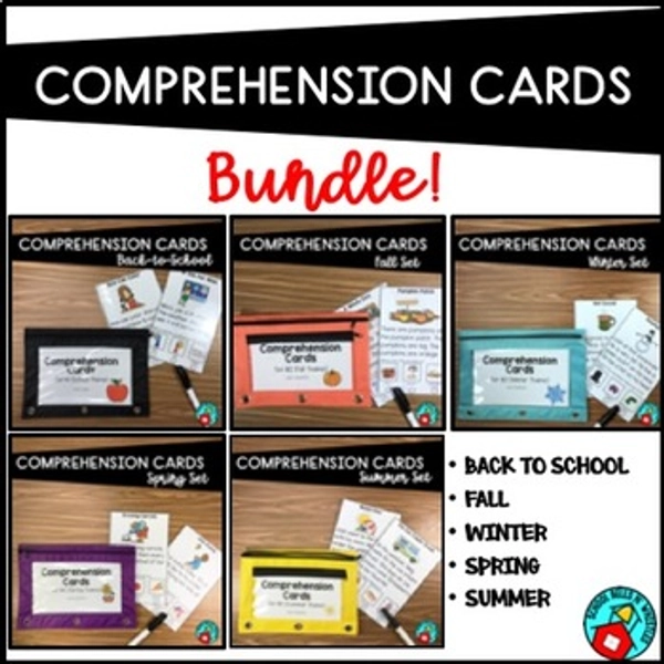 PICTURE COMPREHENSION CARDS BUNDLE