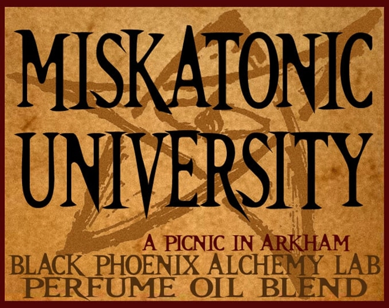 Miskatonic University Perfume Oil
