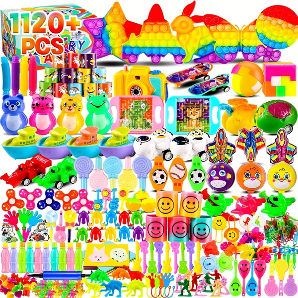 party favors kids goodie bags stuffers prize box toys kids - Temu