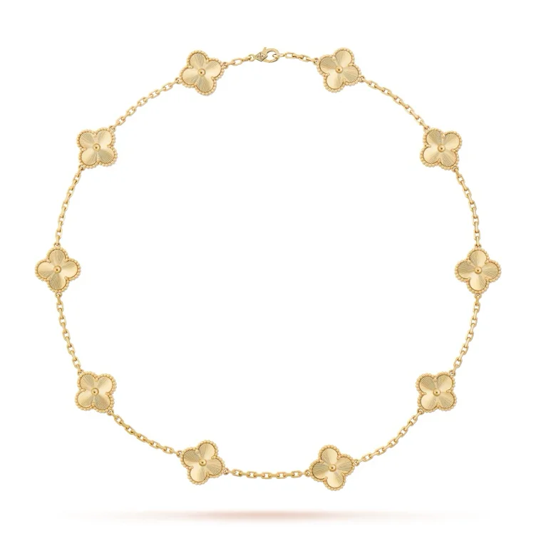 Vintage Alhambra necklace, 10 motifs