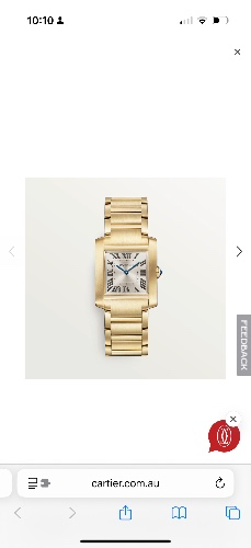 Tank Française watch