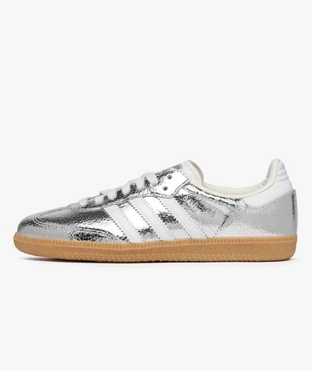 Women's Samba OG - Silver Metallic