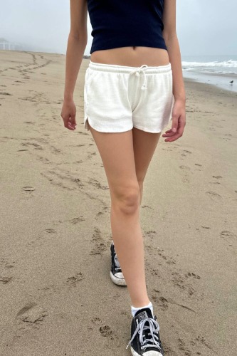Summer Thermal Shorts | White / XS