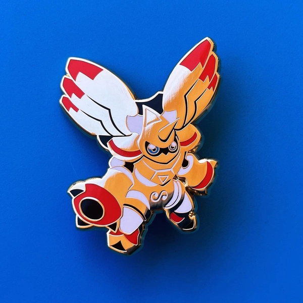 Rapidmon Digimon Enamel Pin