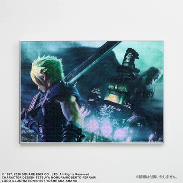 FINAL FANTASY VII REMAKE  Premium Jigsaw Puzzle Cloud & Sephiroth Key Art - 1000 PIECE