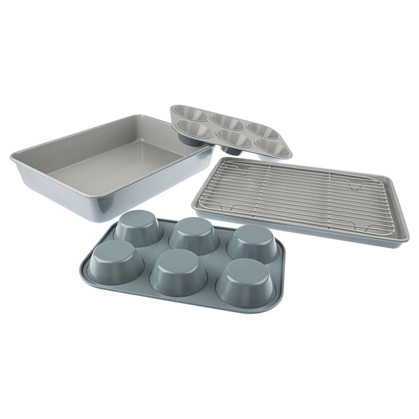 Davis & Waddell – Manor Non-Stick 5pc Bakeware Set Blue – Victoria's Basement