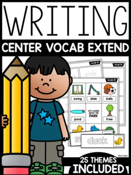 Differentiated Writing Center: VOCAB EXTENSION