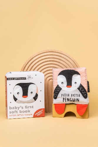 Baby's First Soft Book | Pitter Patter Penguin
