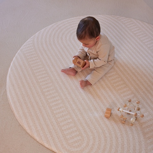 Round Foam Play Mat - Blush Terrazzo/Arch | Default Title