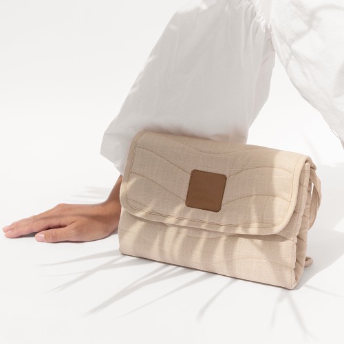 Natural Linen Change Mat | Default Title