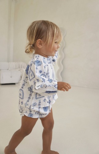 AZURE ISLA BLOOMER SET | 1YR