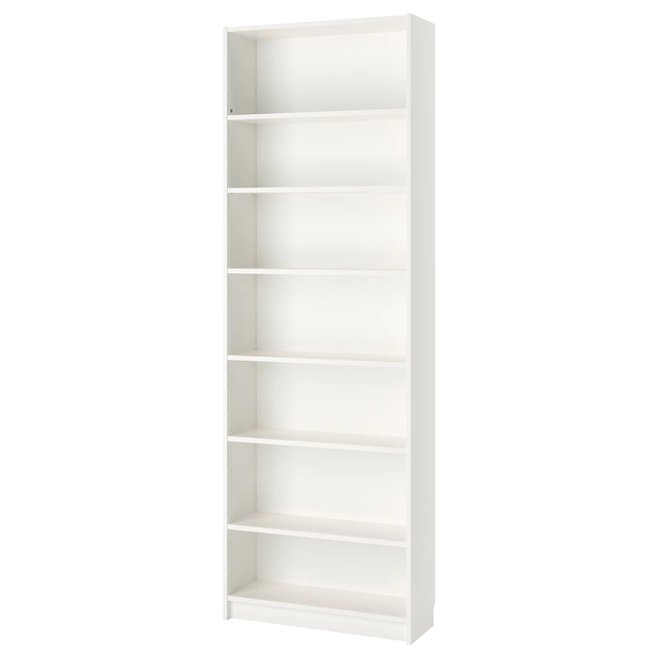 BILLY bookcase, white, 311/2x11x931/4" - IKEA